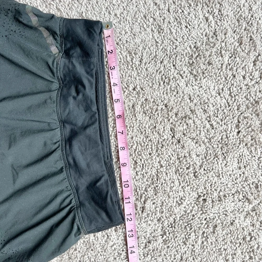 Lululemon Tennis RunLight As Air Skirt lined with Shorts Black_5